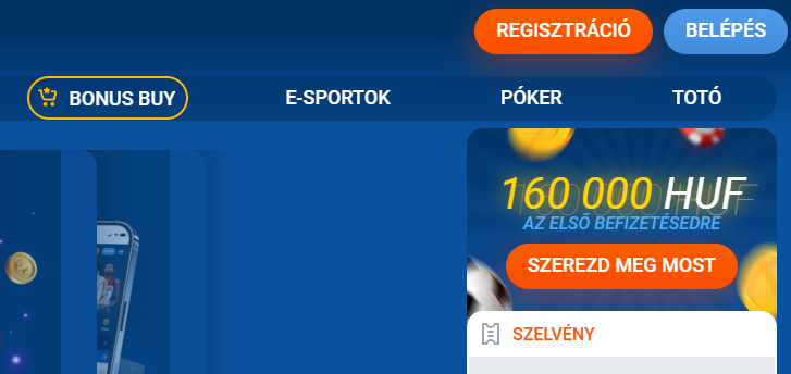 A Mostbet casino Belépés gomb elérhető az oldal jobb felső sarkában.
