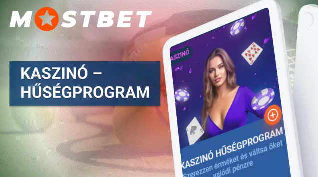 A Mostbet casino hűségprogramja.
