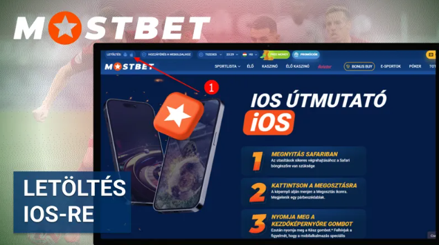 Mostbet casino alkalmazás iOS-ra.