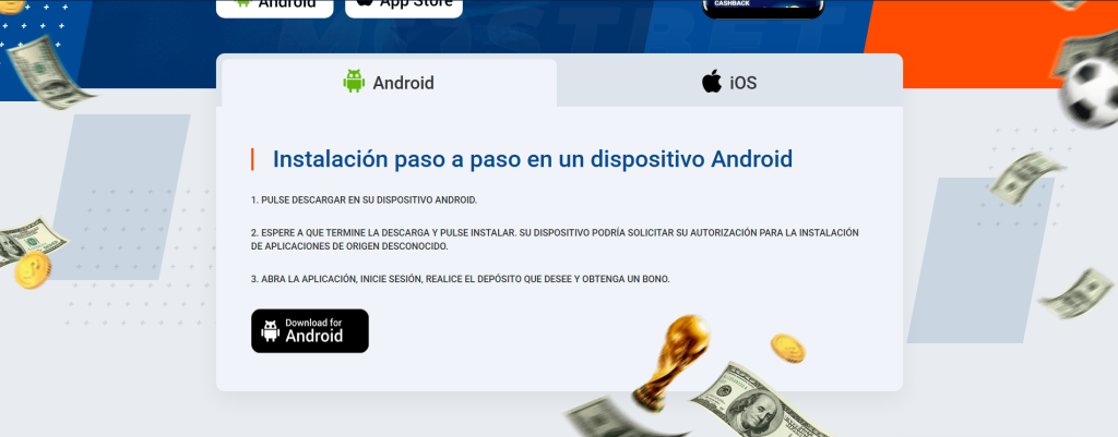 MostBet app Android para México.